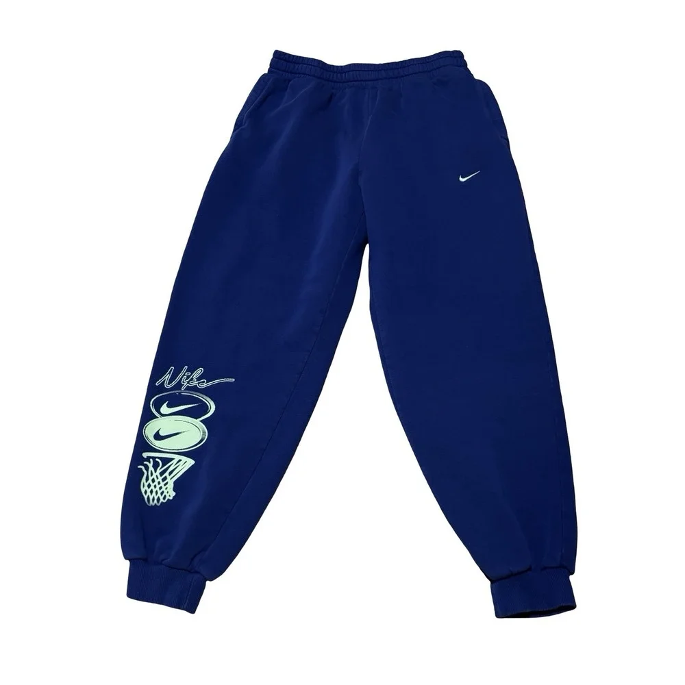 Nike Big Kids Sweatpants Joggers Blue‎ Size XL 28 x 27